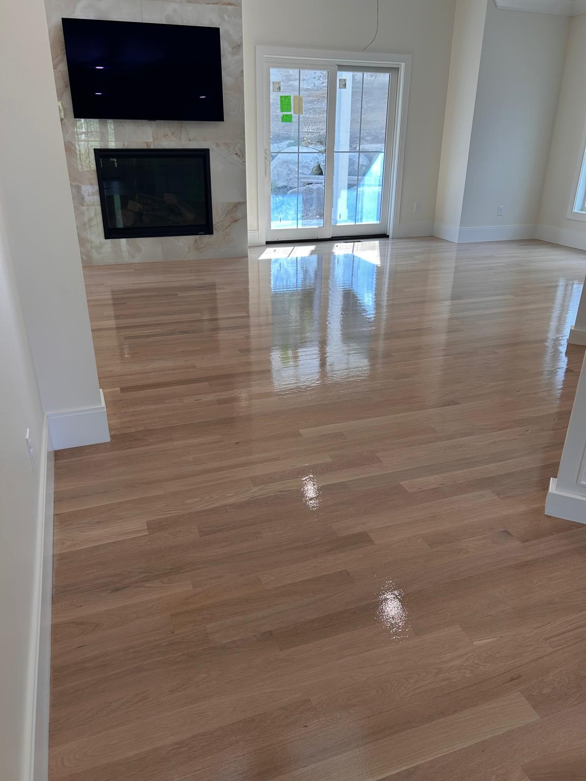 White oak refinishing